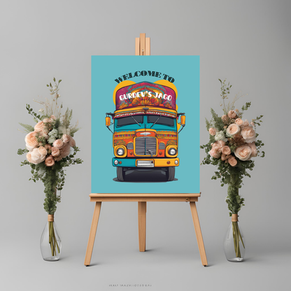 Punjabi Truck Entrance Board Digital Download - Online Template