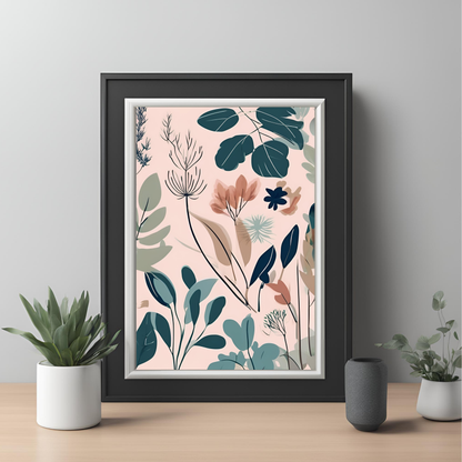 Botanical Print Garden Wall Art Digital Download