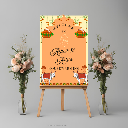 Housewarming Entrance Board
