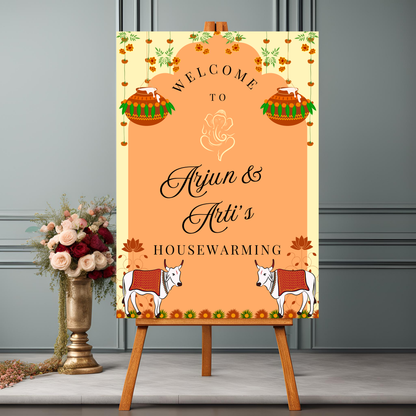 Housewarming Entrance Board