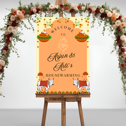 Housewarming Entrance Board