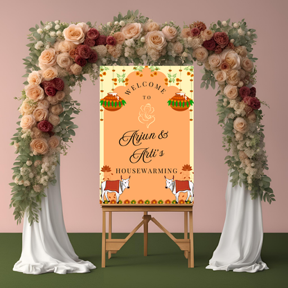 Housewarming Entrance Board