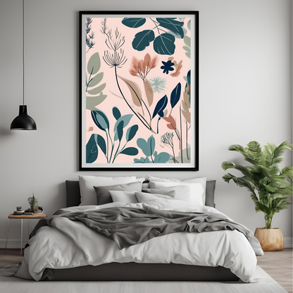 Botanical Print Garden Wall Art Digital Download