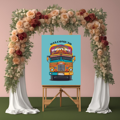 Punjabi Truck Entrance Board Digital Download - Online Template