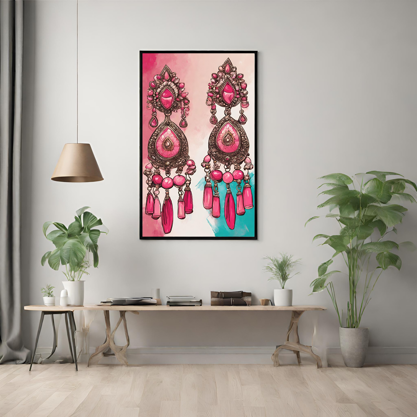 Wall Art - Desi Coquette Digital Art 30 pcs