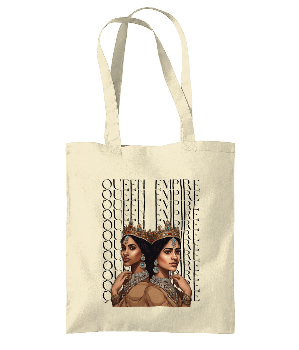 South Asian Art - Queen Empire Tote Bag