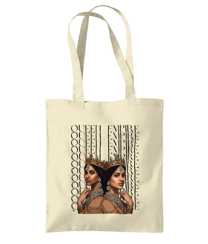 South Asian Art - Queen Empire Tote Bag