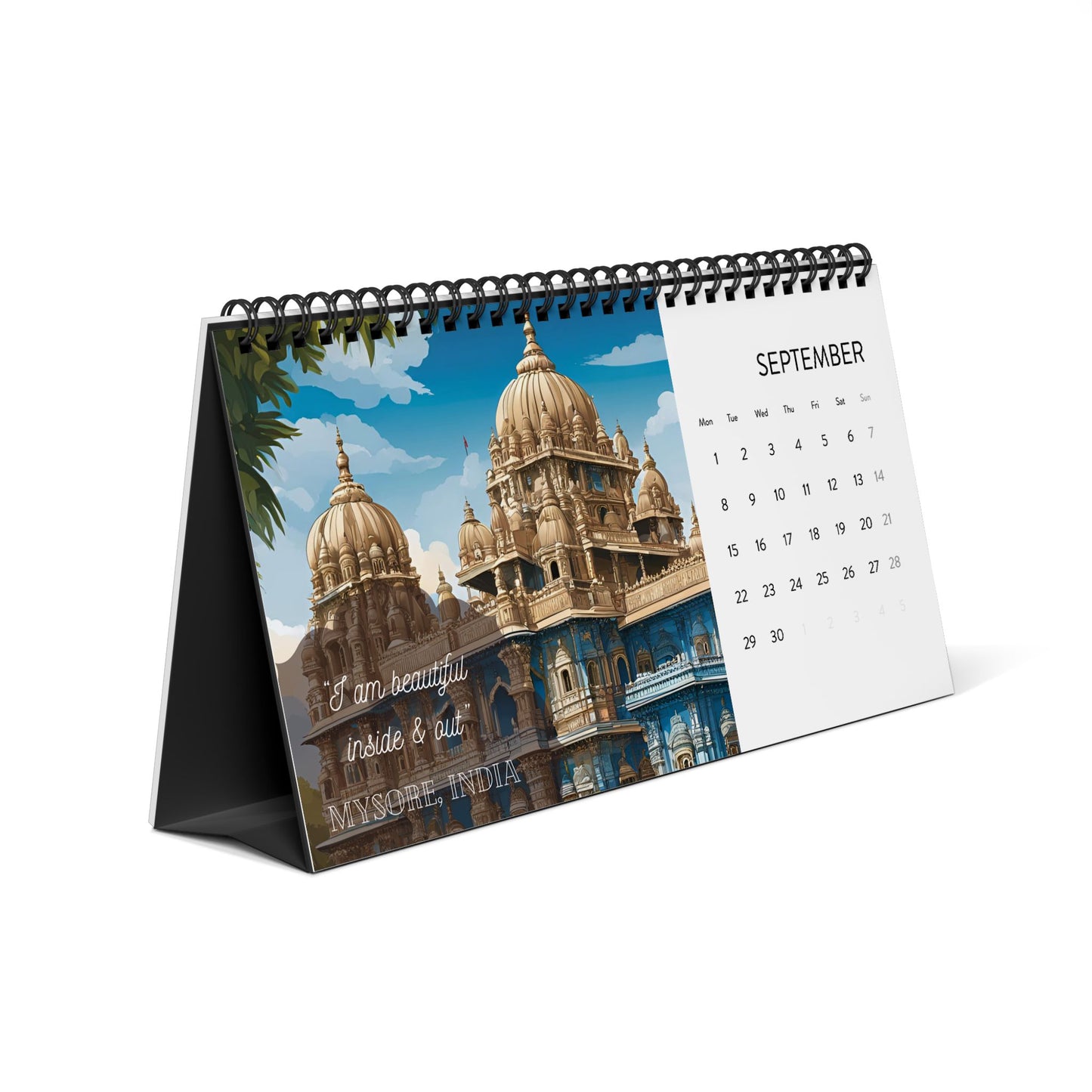 Desi Affirmations 2025 Desk Calendar