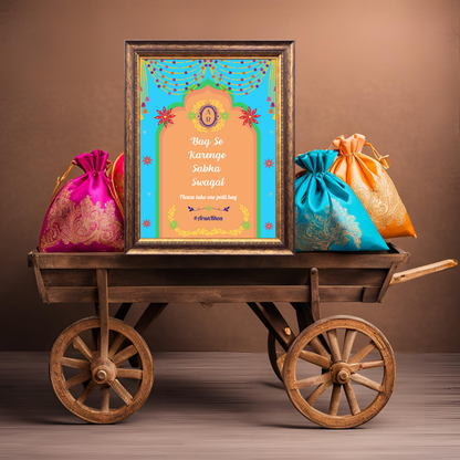 Bag Se Entrance Signage - Digital Template