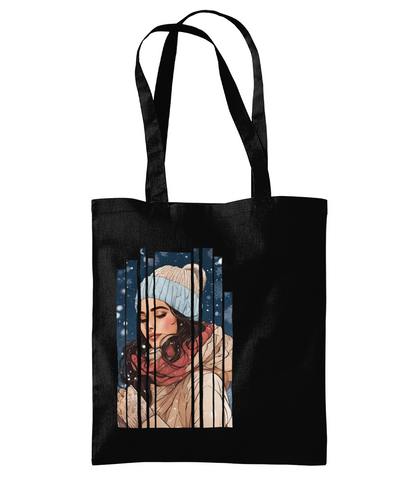Desi Girl Winter Shoulder Tote Bag