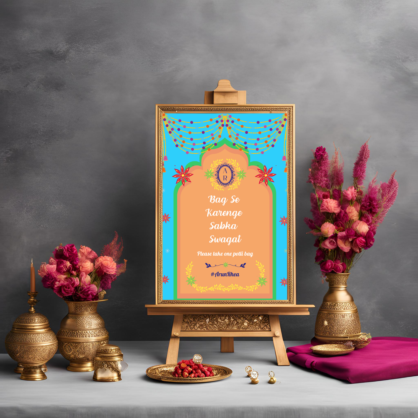 Bag Se Entrance Signage - Digital Template