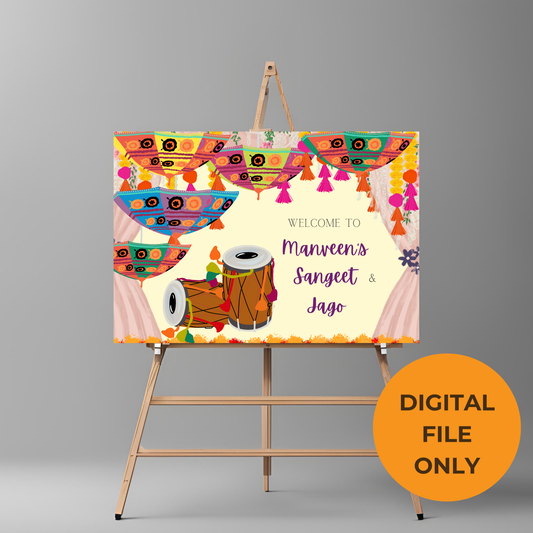 Decor Jago Entrance Board Digital Download - Online Template