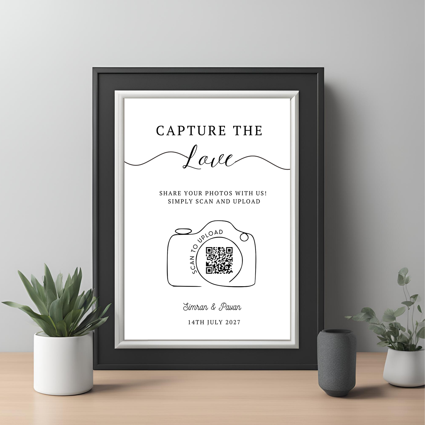 Capture the Love Digital Download - Online Template