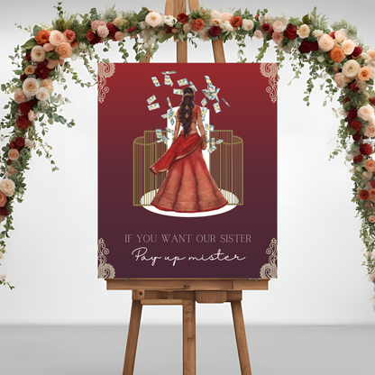 Doli Entrance Board Digital Download - Online Template