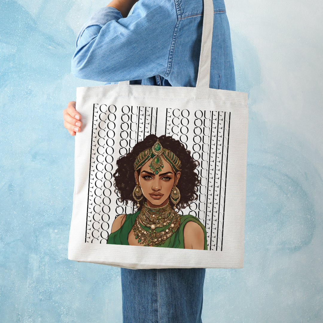 South Asian Art - Eco Queen Tote Bag