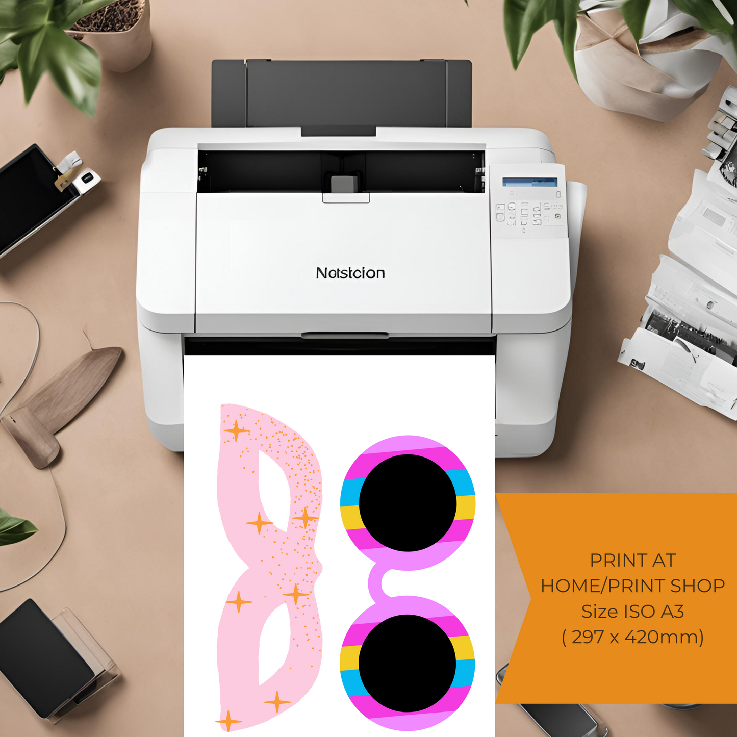 Desi Photo Booth Printable Props Digital Download