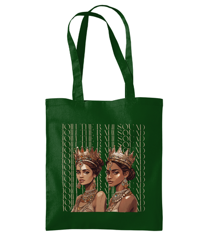 South Asian Art - Brown Join The Rani Squad Tote Bag