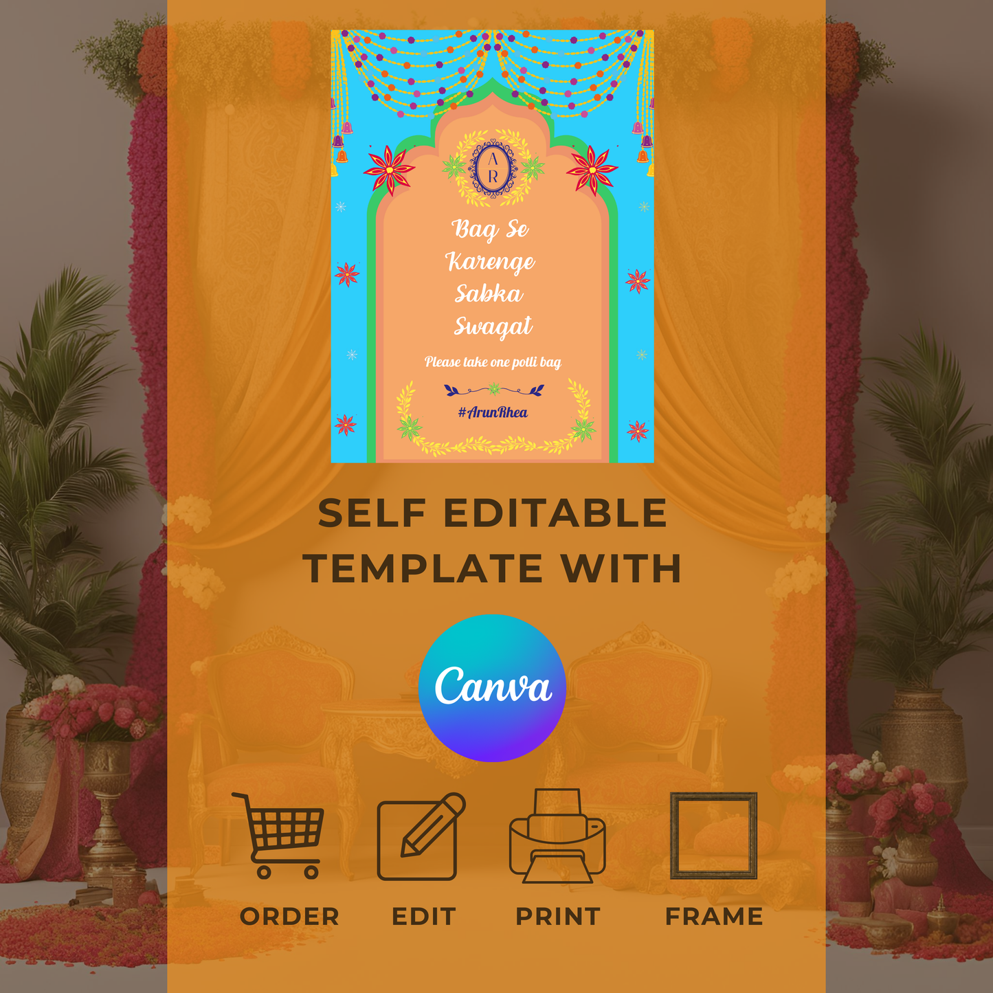 Bag Se Entrance Signage - Digital Template