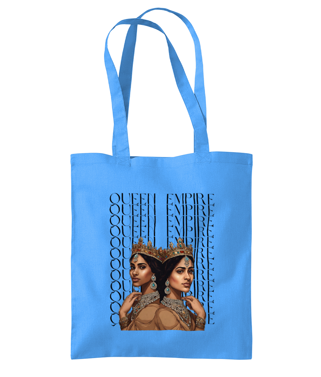 South Asian Art - Queen Empire Tote Bag