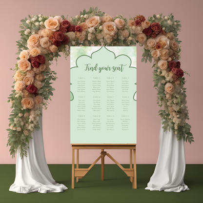 Green Seating Plan