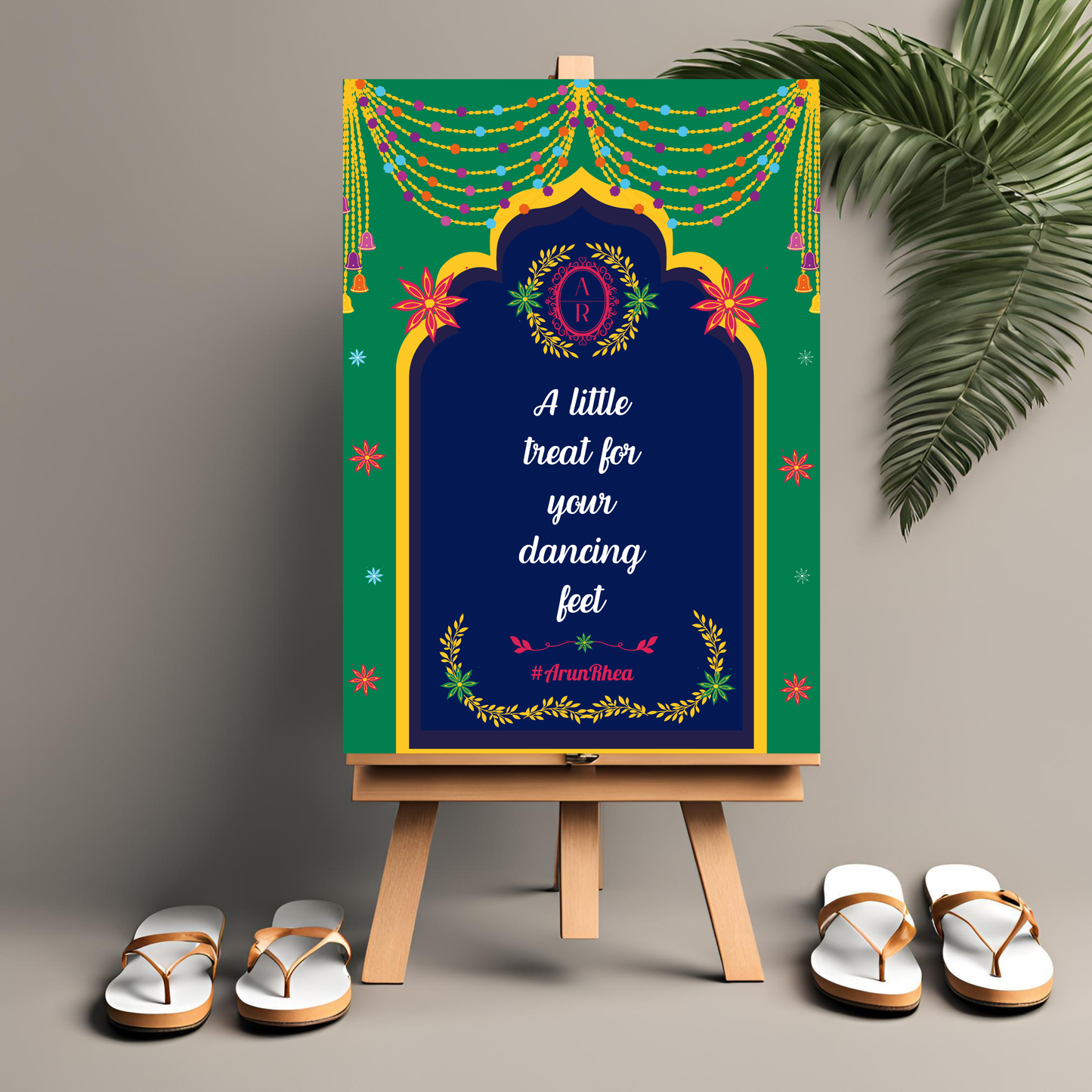 A Little Treat Entrance Signage - Digital Template