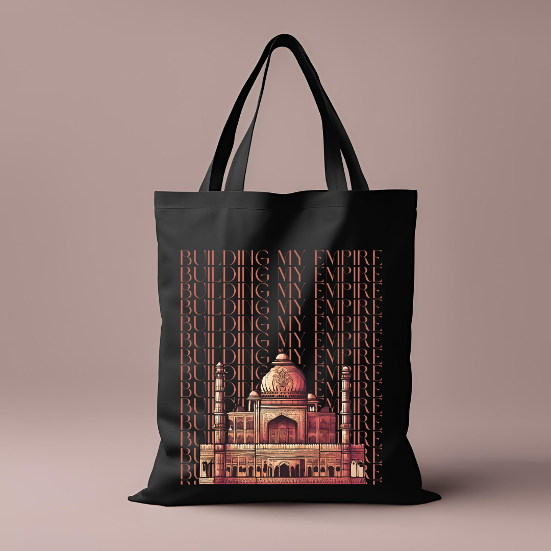 South Asian Art - Brown Building My Empire Tote Bag