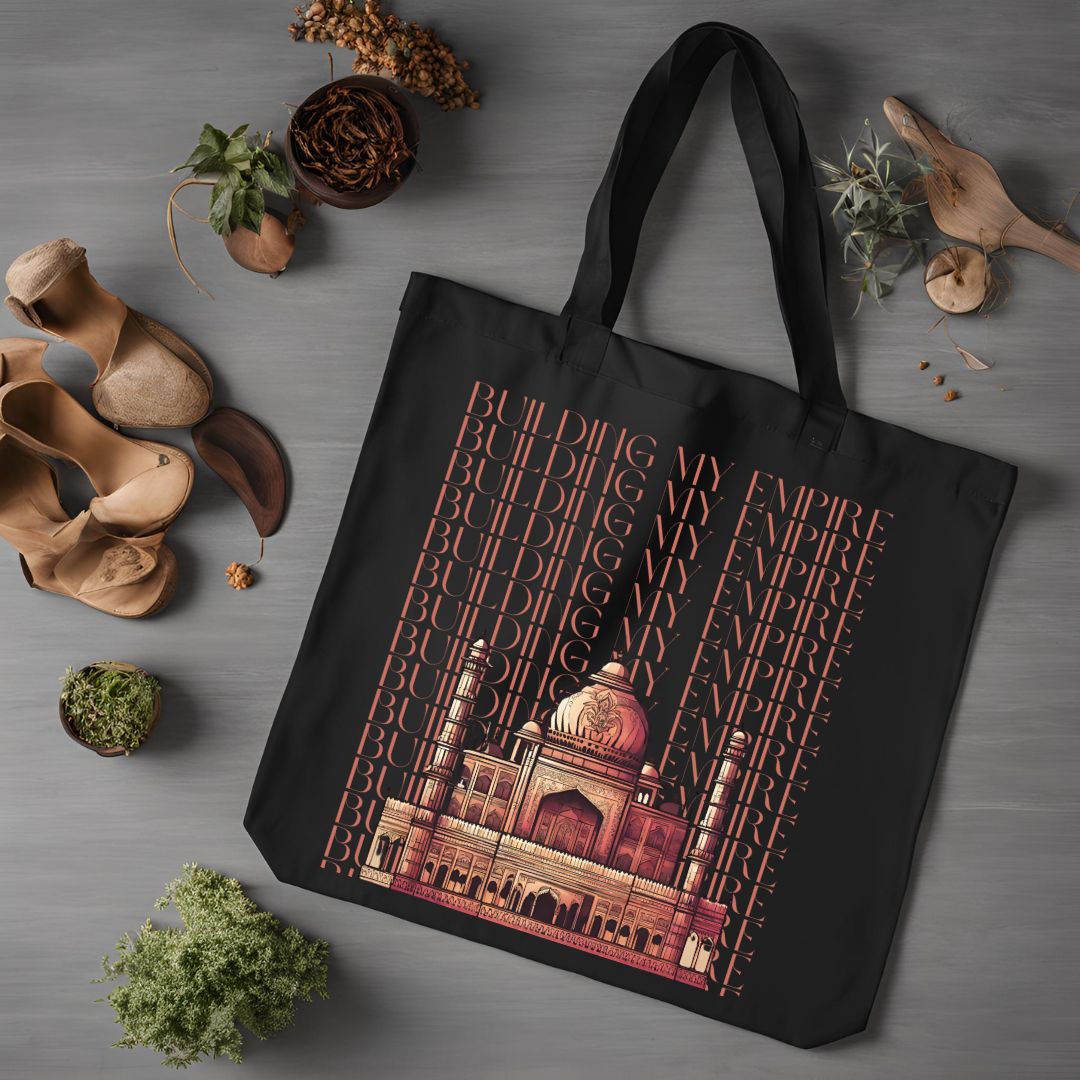 South Asian Art - Brown Building My Empire Tote Bag