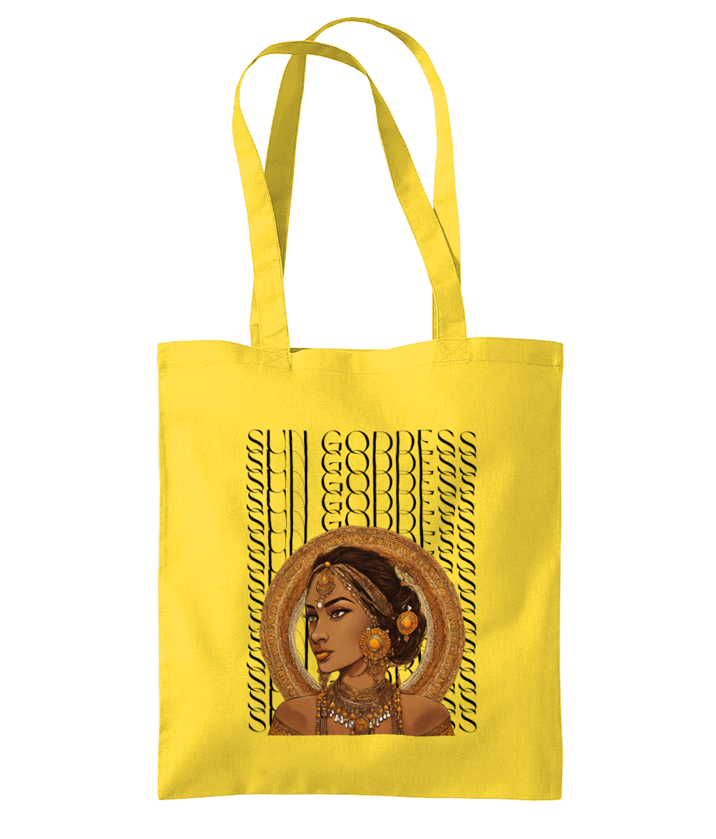 South Asian Art - Sun Goddess Tote Bag