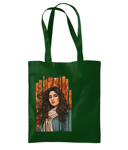 Desi Girl Autumn Fall - Shoulder Tote Bag