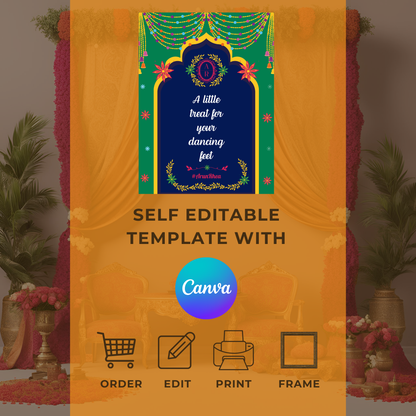 A Little Treat Entrance Signage - Digital Template