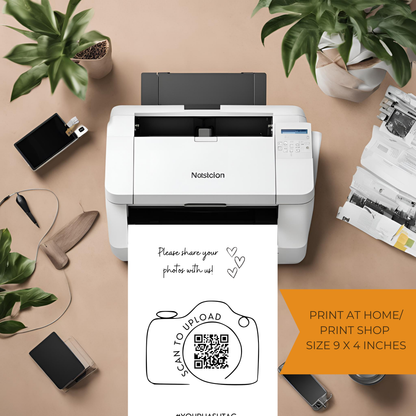 Event Photo Challenge Printable Digital Download - Online Template