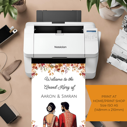Anand Karaj Laavan Booklet Digital Download - Online Template