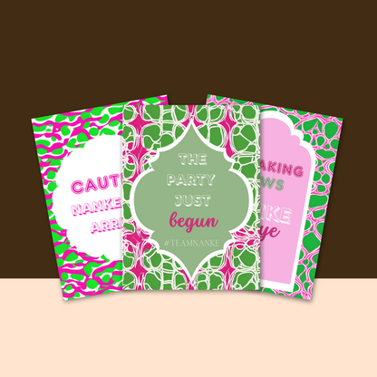 Wedding Signage - Nanke Printable Digital Template