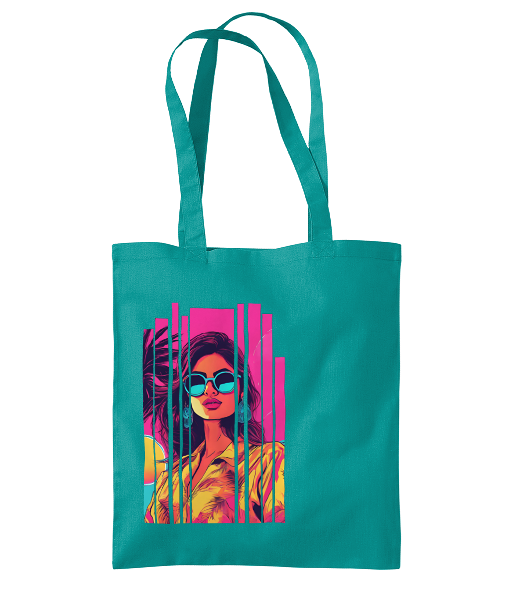 Desi Girl Summer Shoulder Tote Bag