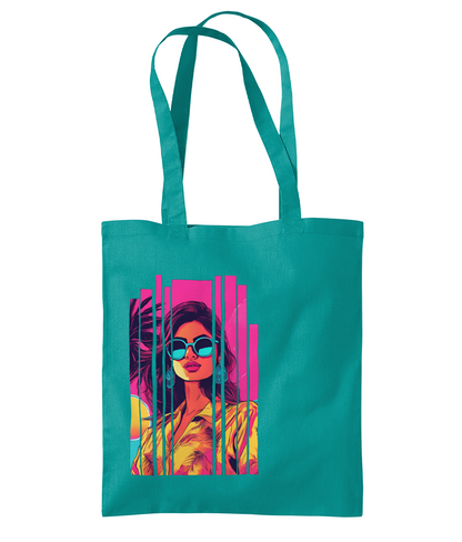 Desi Girl Summer Shoulder Tote Bag