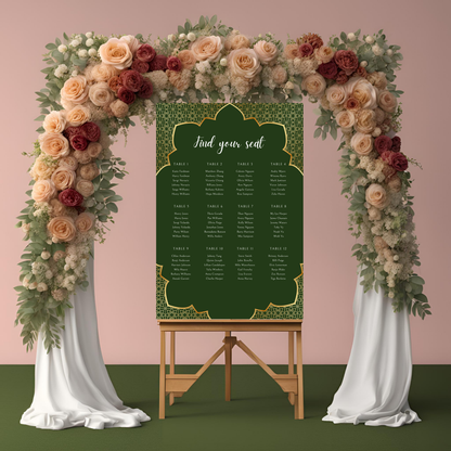 Emerald Seating Plan