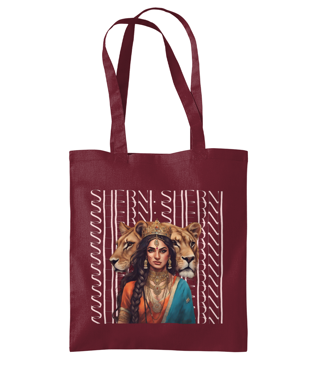 South Asian Art - Pink Sherni Tote Bag