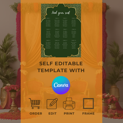 Emerald Seating Plan