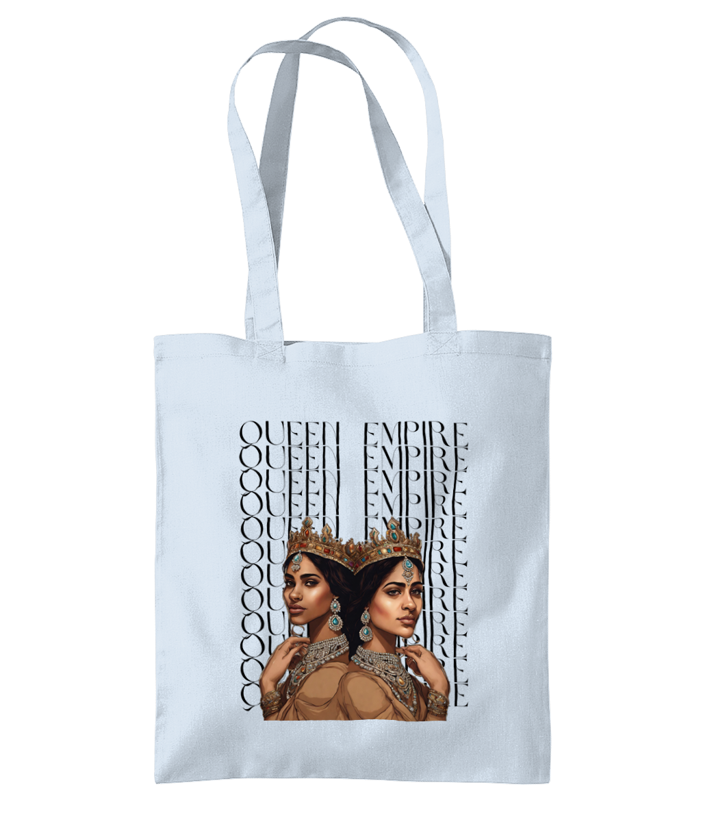 South Asian Art - Queen Empire Tote Bag