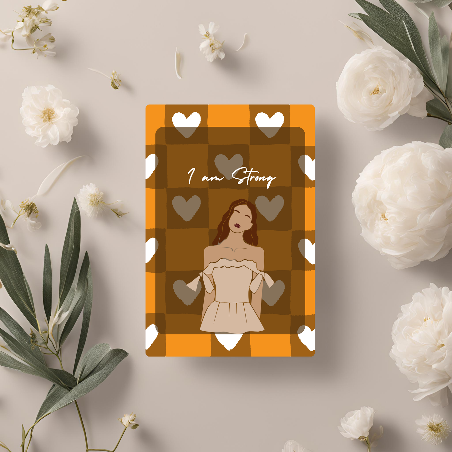 Desi Girl Affirmation Cards – Digital Printable Pack of 12 to Empower Every Brown Girl
