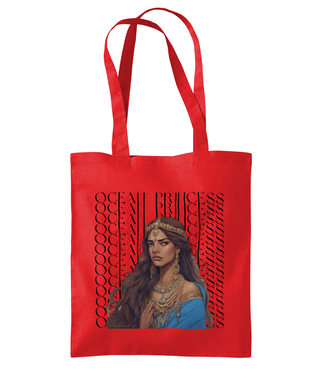 South Asian Art - Ocean Princess Tote Bag