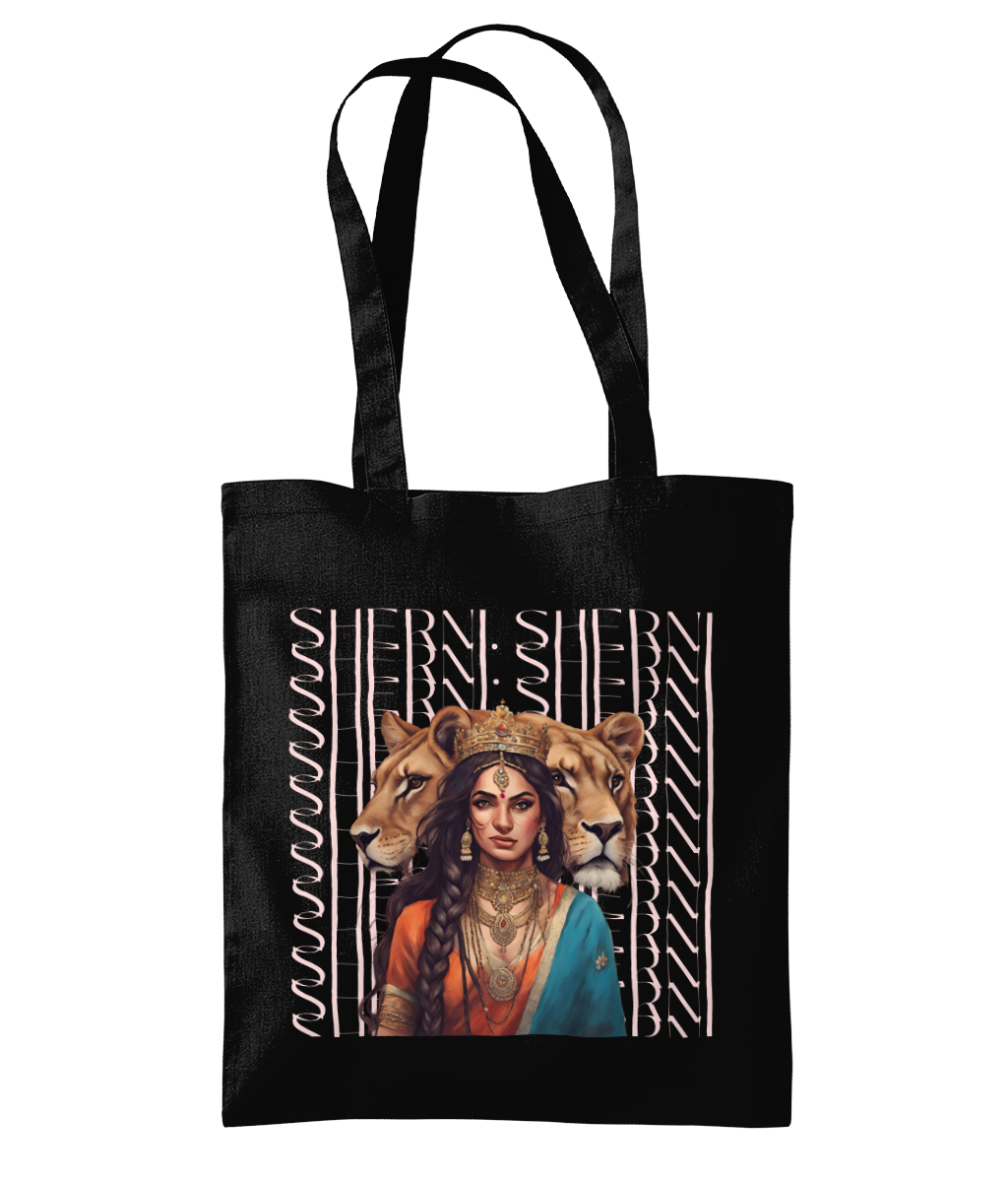 South Asian Art - Pink Sherni Tote Bag