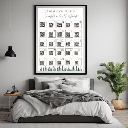 Desi Music Advent Calendar Instant Download