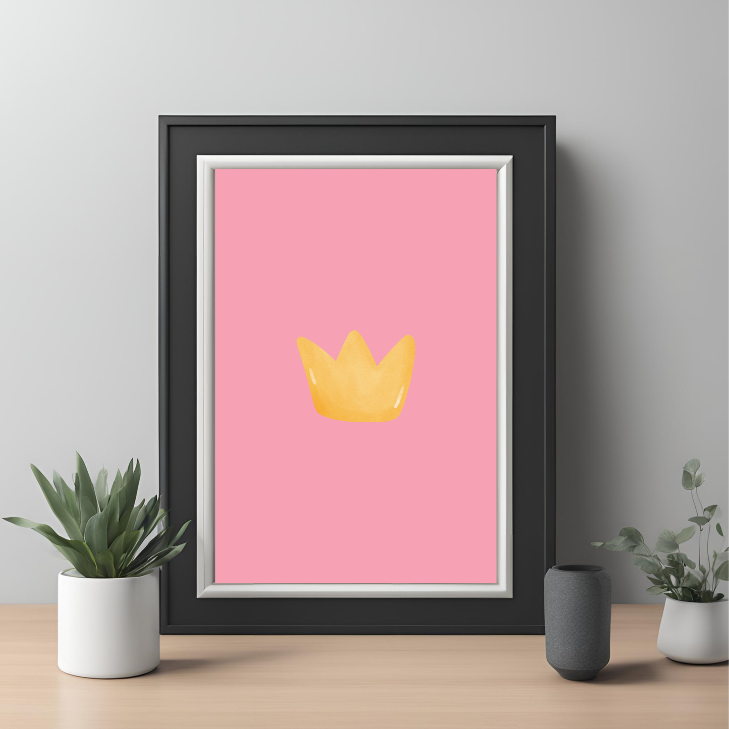 Fairytale Crown Nursery Print - Digital Download