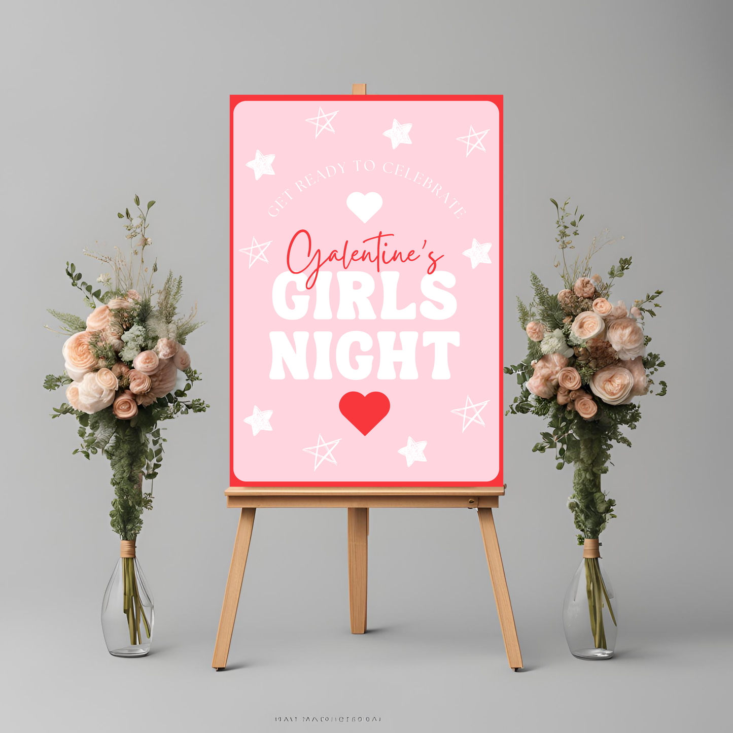 Galentines Party Sign