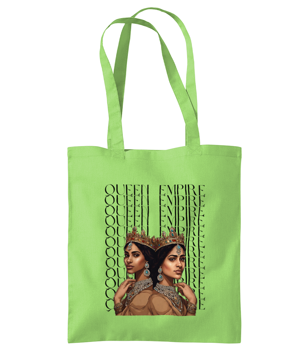 South Asian Art - Queen Empire Tote Bag