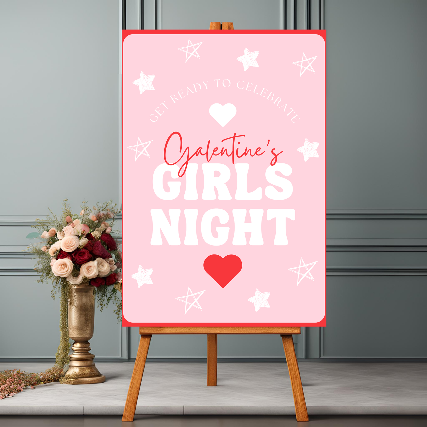 Galentines Party Sign