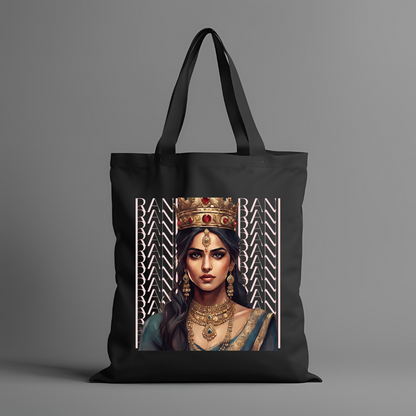 South Asian Art - Pink Rani Tote Bag