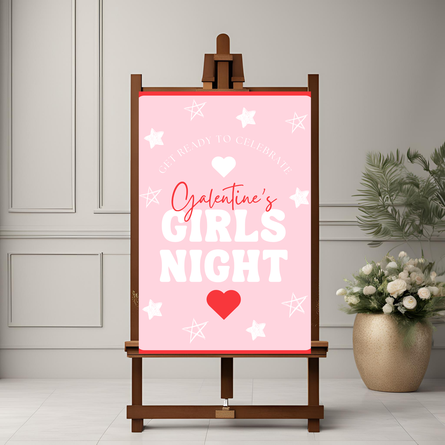 Galentines Party Sign