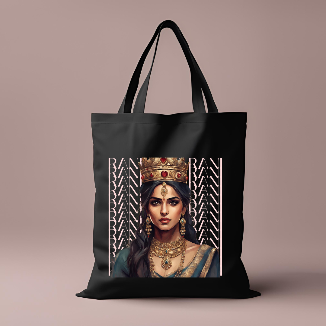 South Asian Art - Pink Rani Tote Bag